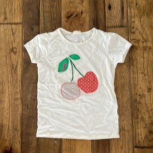 Mini Boden cherry shirt